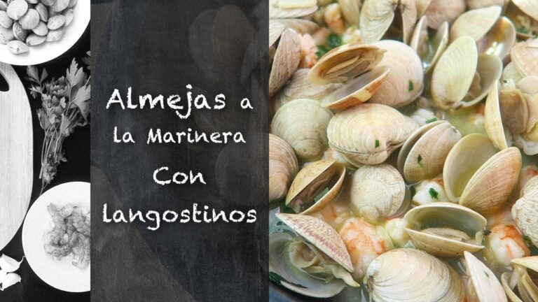 almejas con gambas a la marinera
