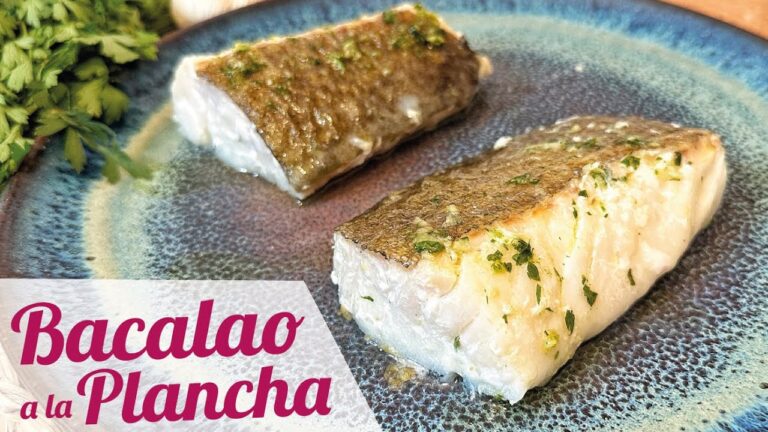 bacalao a la plancha con verduras