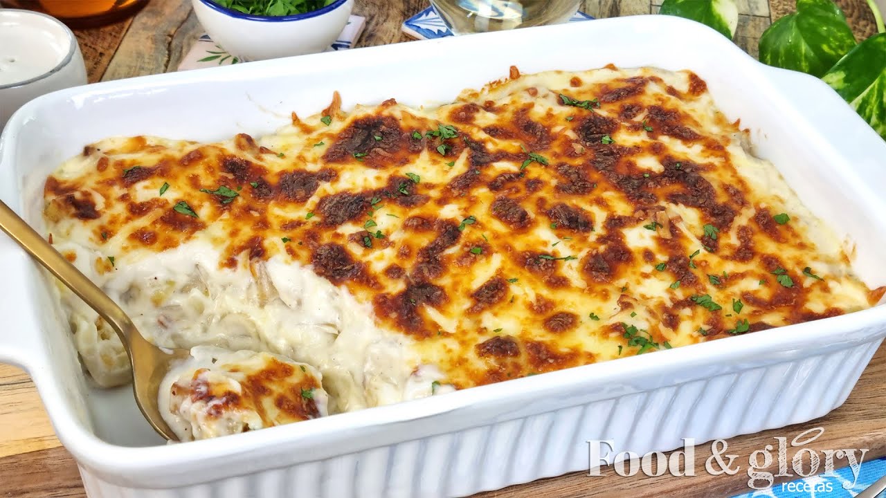 bacalao a la portuguesa con nata