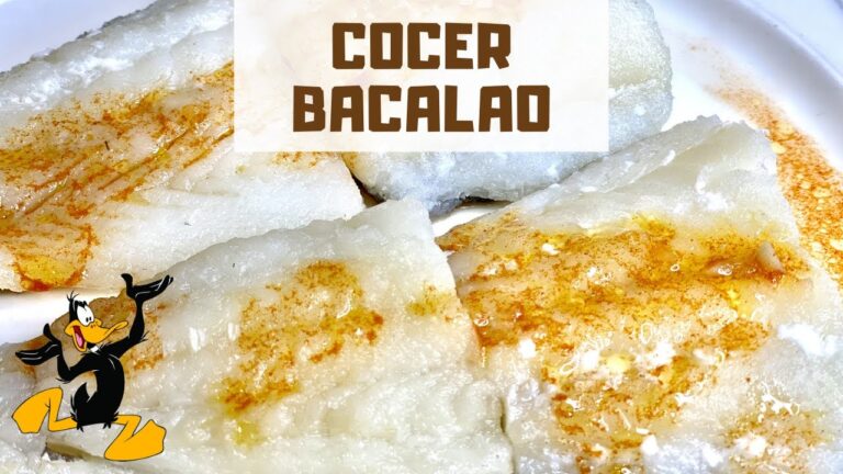 bacalao congelado al horno sin descongelar