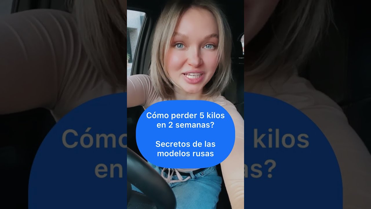bajar 5 kilos en dos semanas