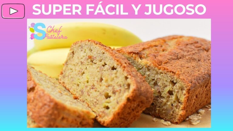 bizcocho de avena plátano y canela