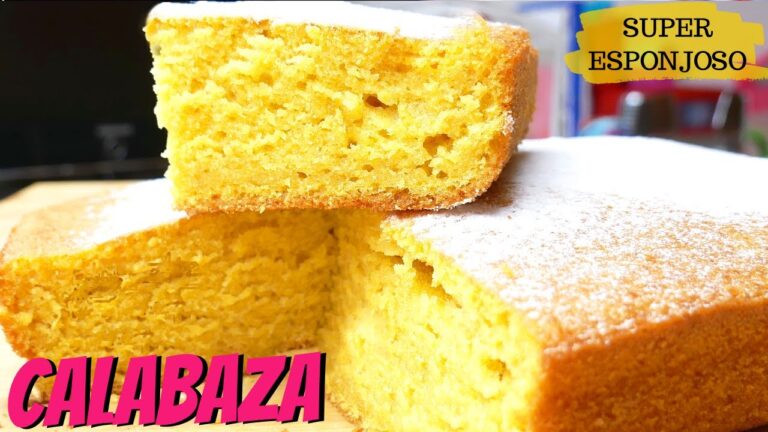 bizcocho de calabaza receta de la abuela