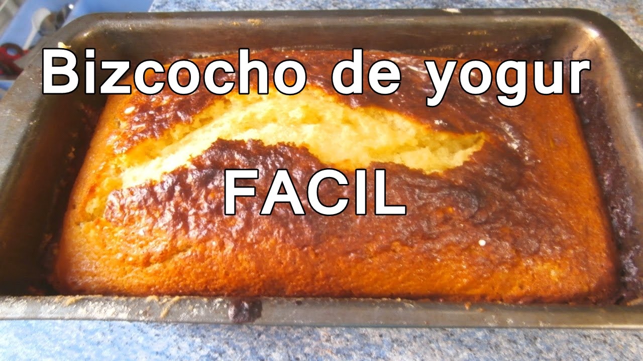 bizcocho de harina de maiz y yogur
