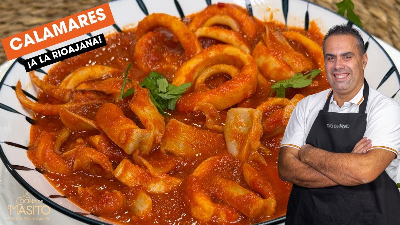 calamares a la riojana con patatas