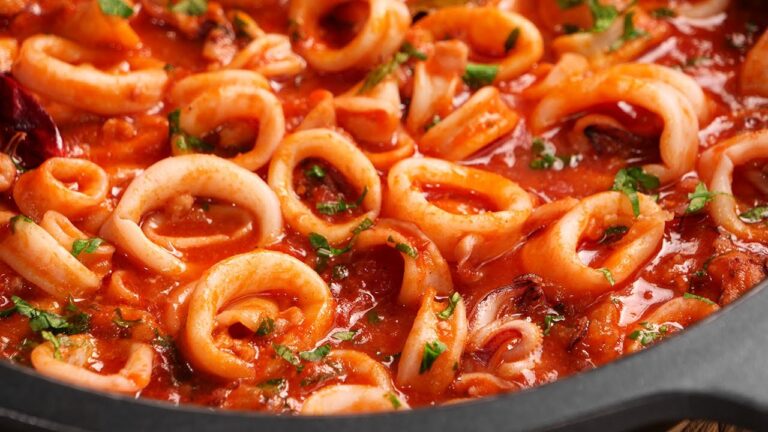 calamares en salsa de la abuela