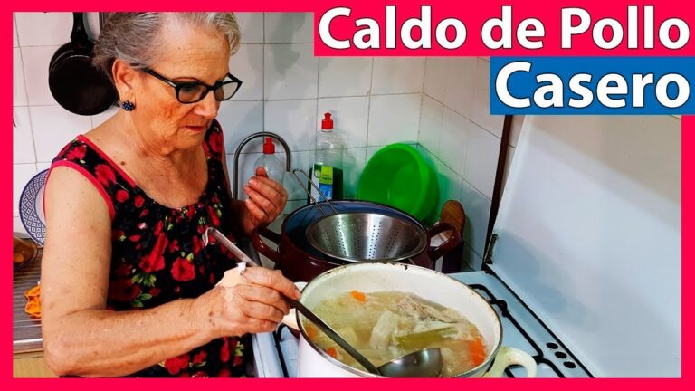 caldo de pollo receta dela abuela