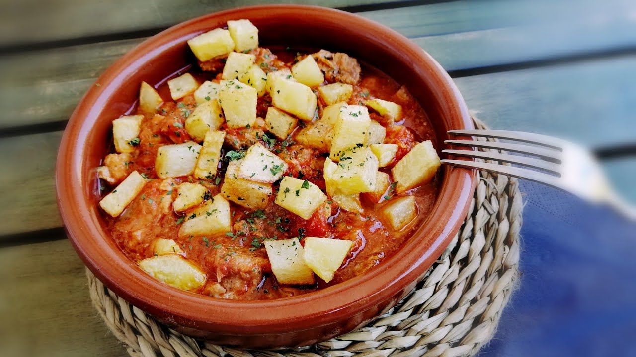 carne en salsa de tomate olla express