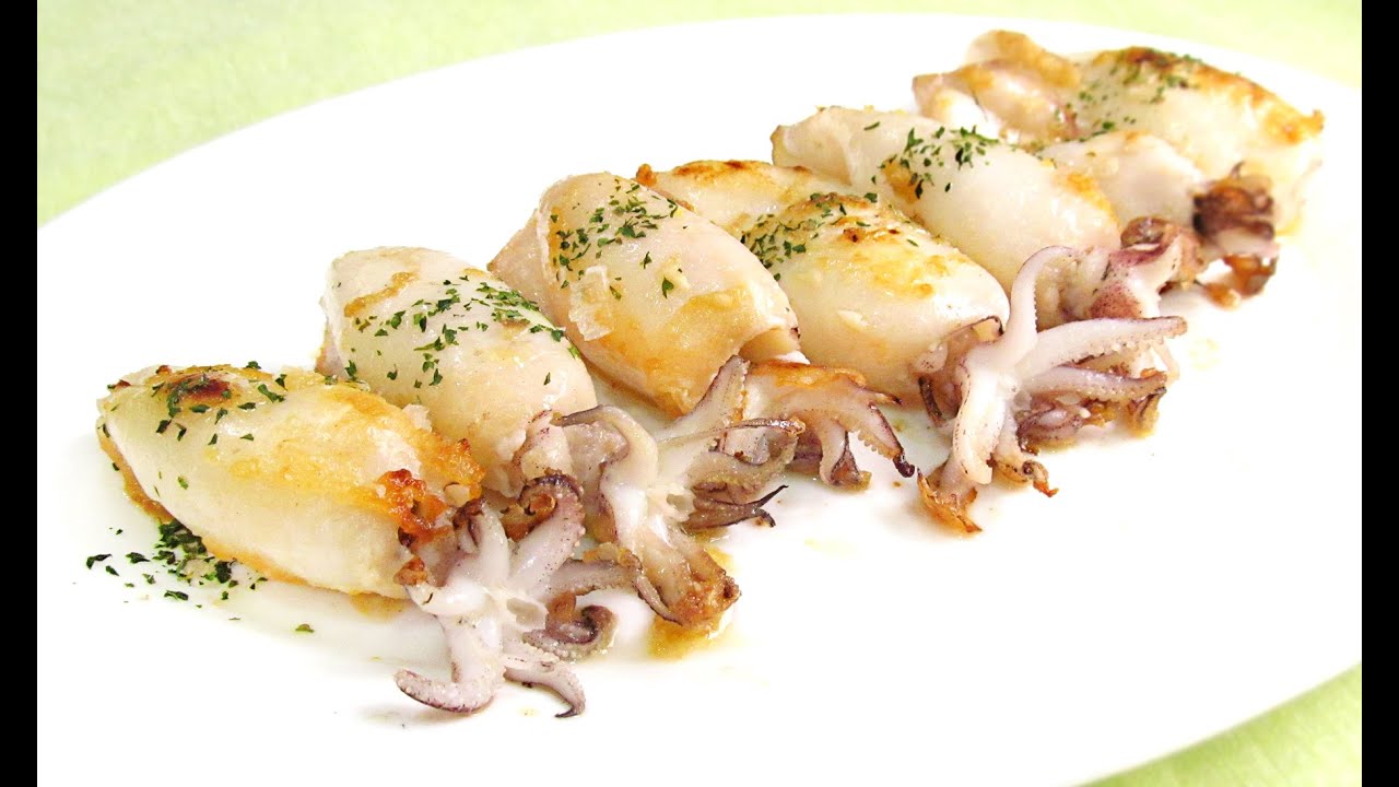 chipirones a la plancha con alioli