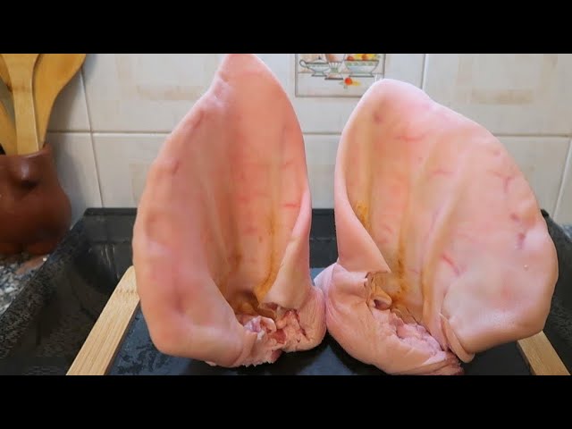 cocer oreja de cerdo en olla rápida tiempo