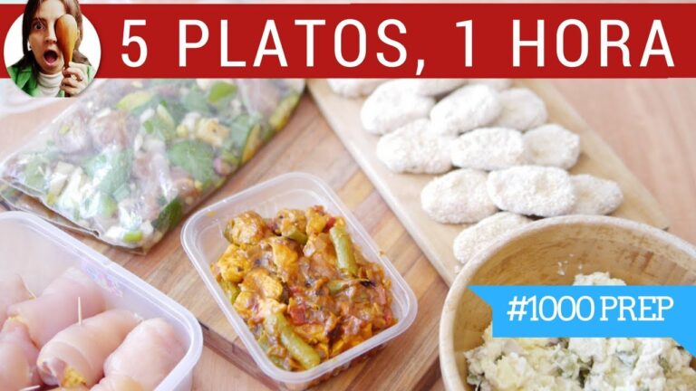 comidas caseras que se puedan congelar