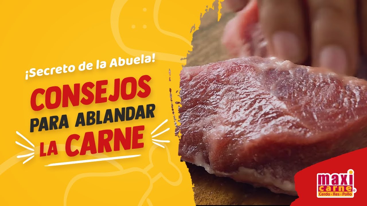 como ablandar la carne una vez cocida