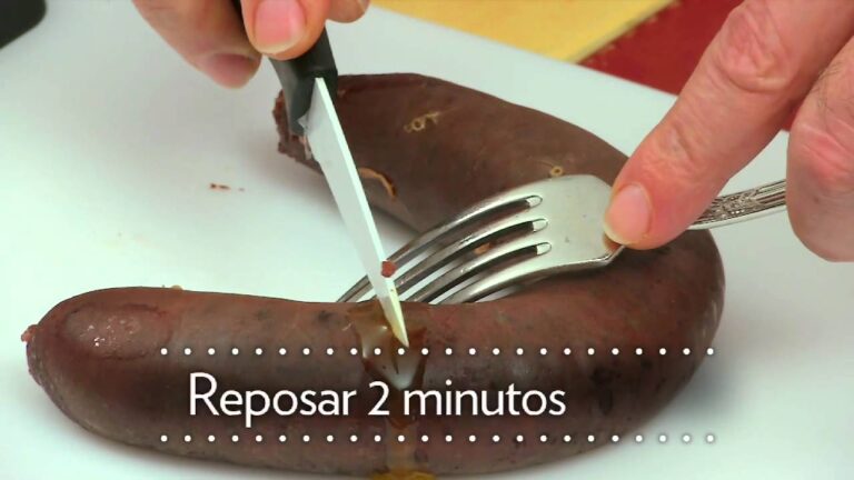 como cocer una morcilla de cebolla sin que se rompa