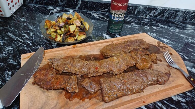 como cocinar la entraña al horno