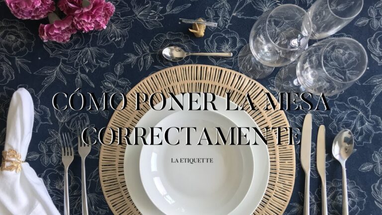 como colocar los cubiertos en la mesa de un restaurante