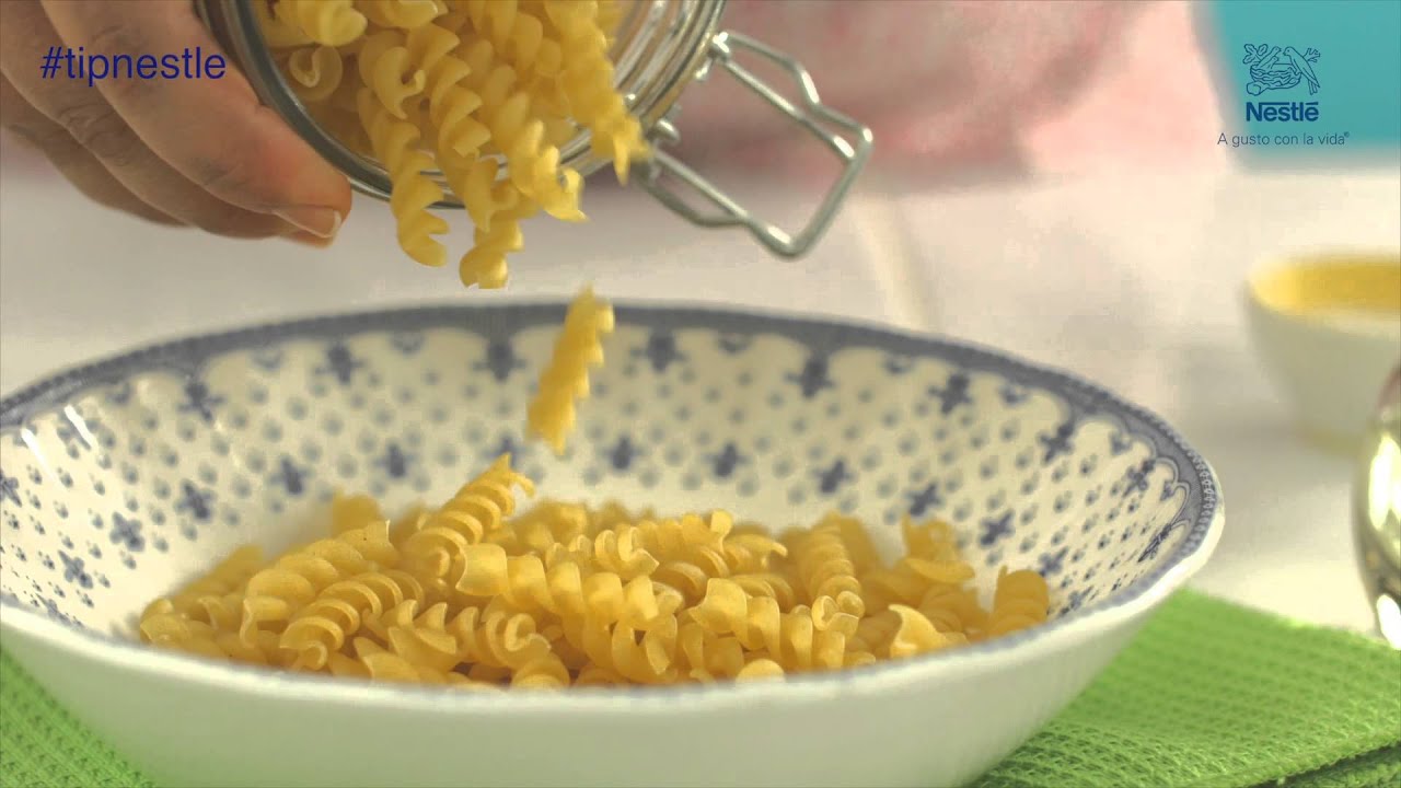 como medir la cantidad de pasta
