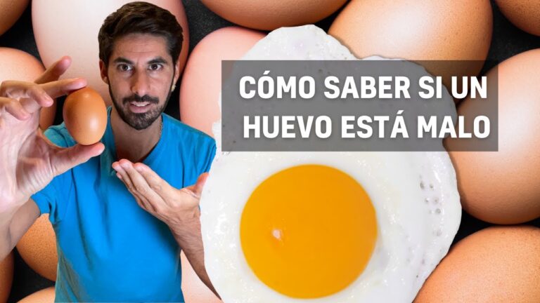 como saber si las claras de huevo están malas