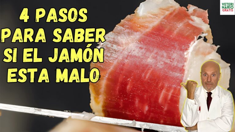 como saber si un jamón está malo