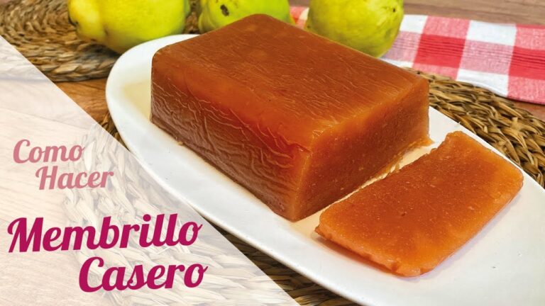 como se hace el membrillo casero de manzana