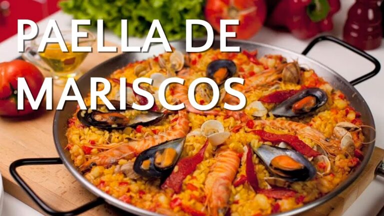 como se hace la paella de marisco