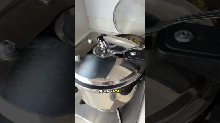 como se utiliza la olla a presion