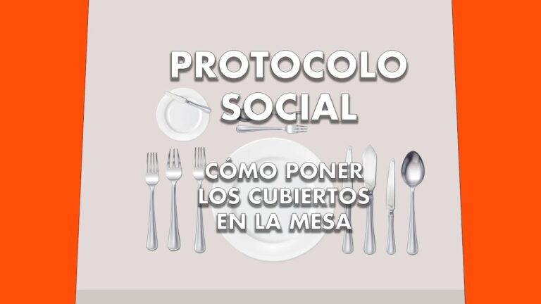 como servir los cubiertos en la mesa