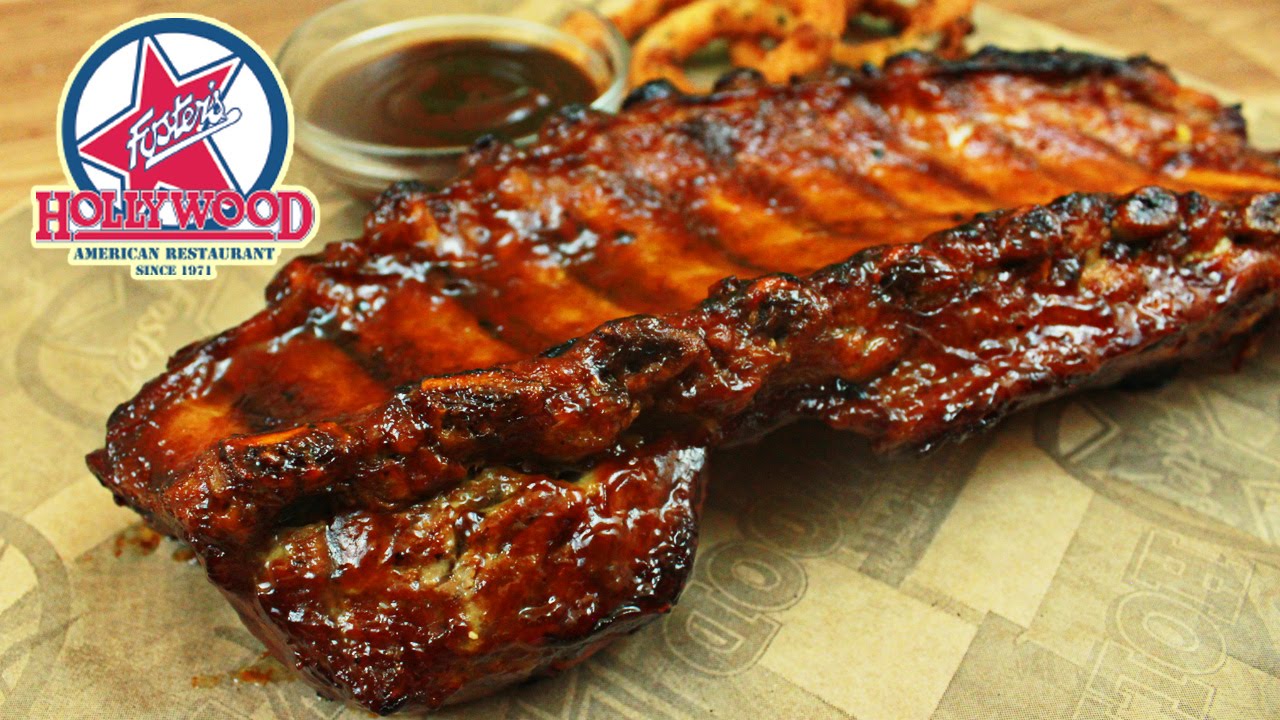 costillas a la barbacoa foster hollywood