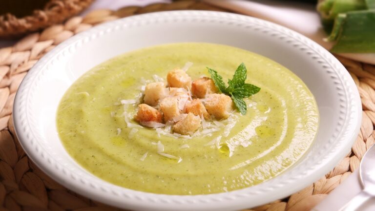 crema de calabacín y zanahoria y patata