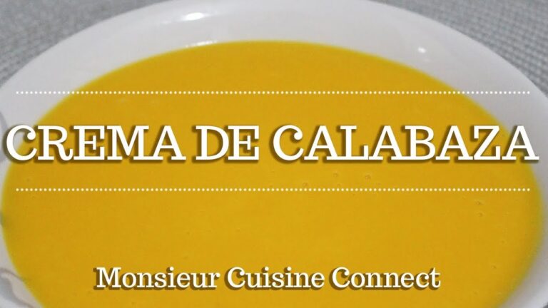 crema de calabaza monsieur cuisine connect