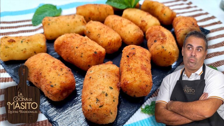 croquetas con pure de patatas maggi