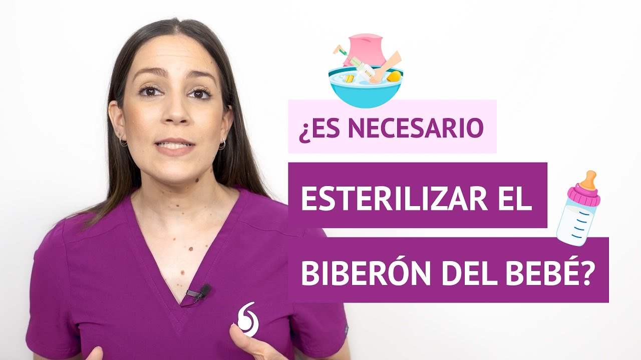 cuantas veces se debe esterilizar los biberones