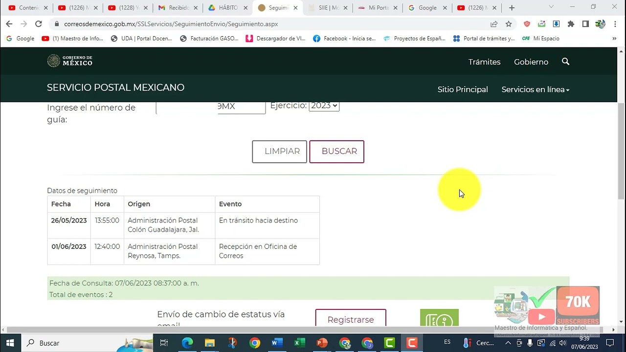 cuanto tarda en llegar un paquete por correo ordinario