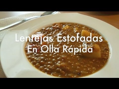 cuanto tardan las lentejas en olla express