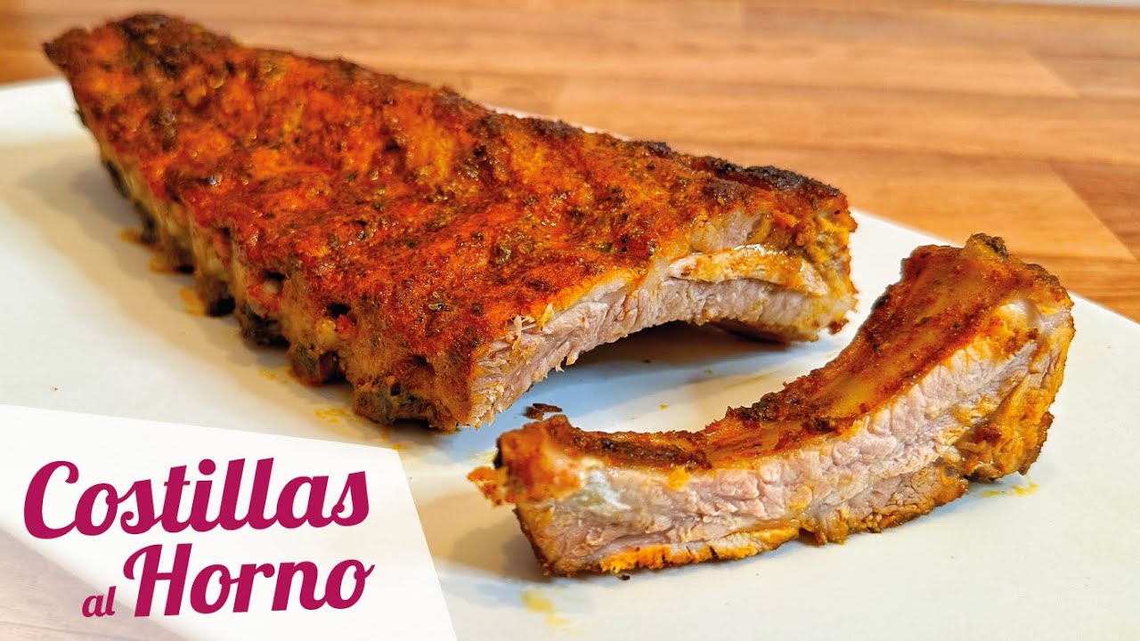 cuanto tiempo cocinar un costillar al horno