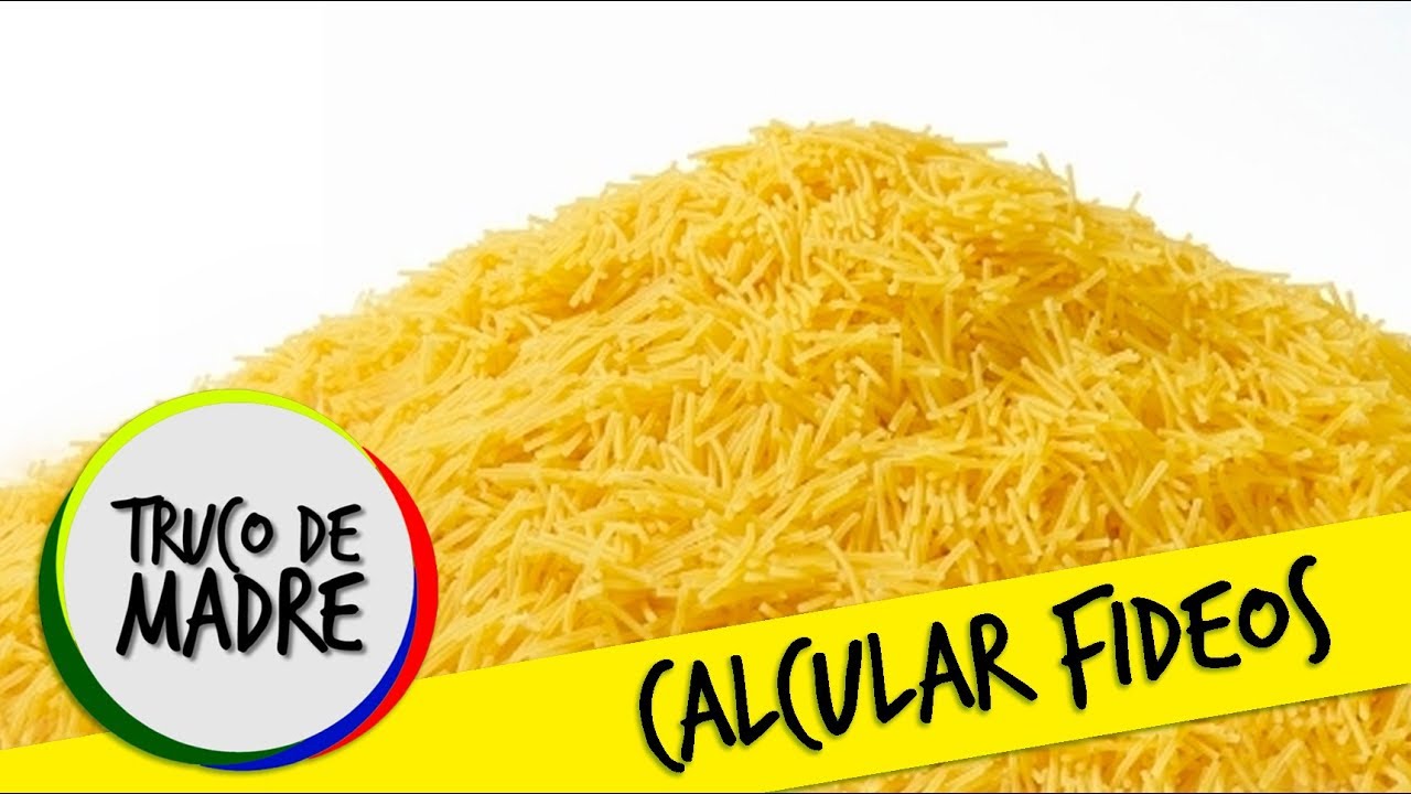 cuantos fideos por litro de caldo