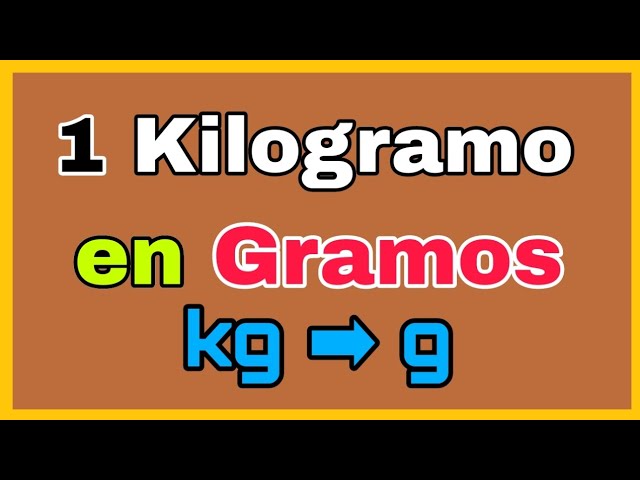 cuantos gramos tiene un kilo de trigo
