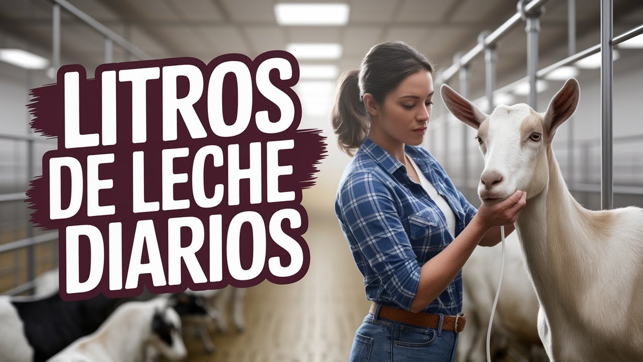 cuántos litros de leche da una cabra