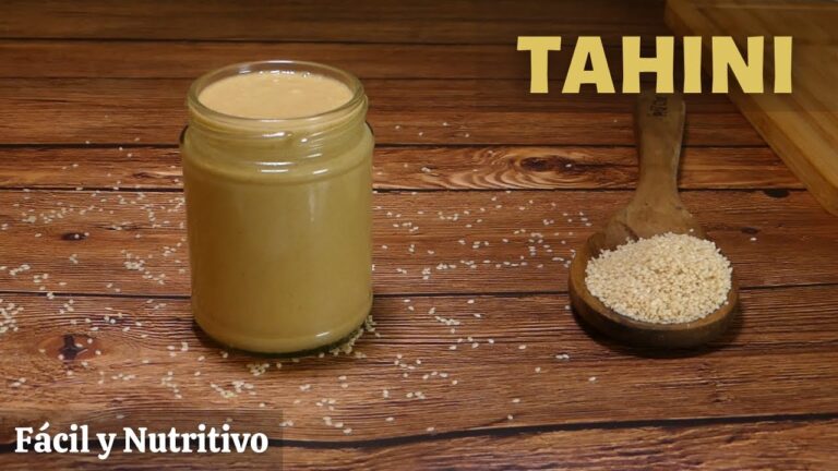 de que esta hecho el tahini