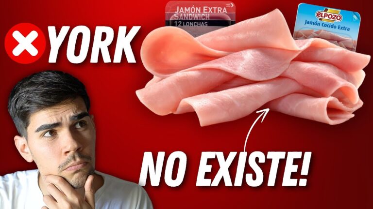 diferencia entre jamon york y jamon cocido