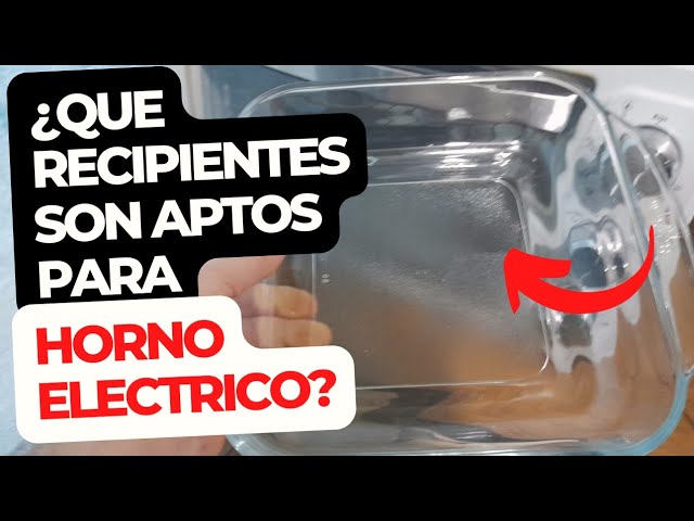 el cristal aguanta en el horno