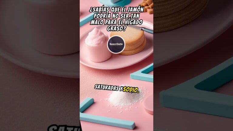 el jamón es malo para el hígado graso
