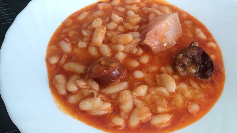 fabada asturiana con fabes de bote