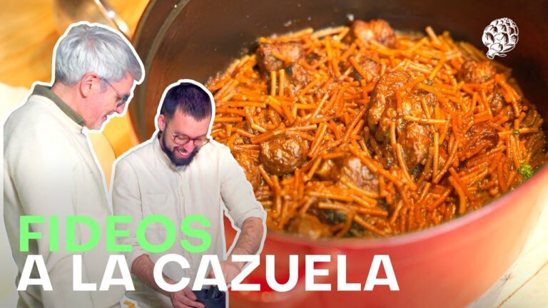 fideos a la cazuela receta catalana