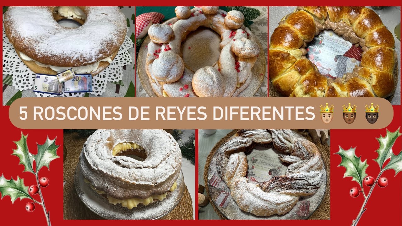 figuras de roscones para los reyes