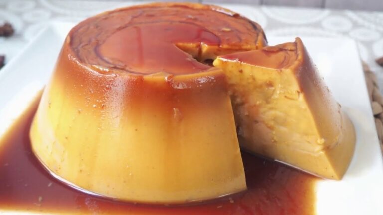 flan de turron sin horno royal