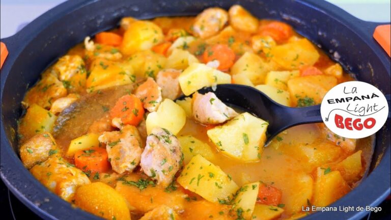 guiso de pavo con patatas y verduras
