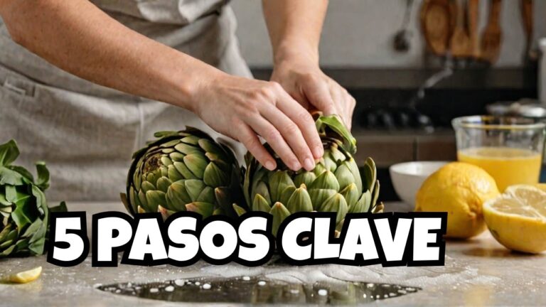 hay que lavar las alcachofas de bote
