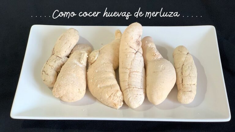 huevas de merluza a la plancha