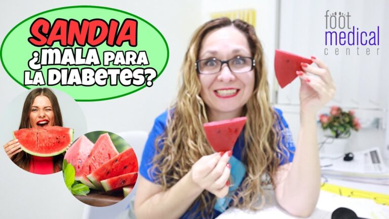 la sandia es buena para los diabeticos