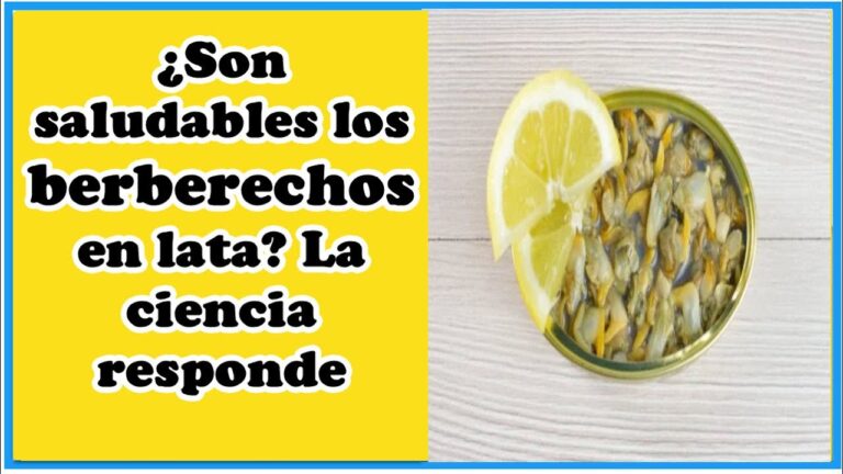 las embarazadas pueden comer berberechos en lata